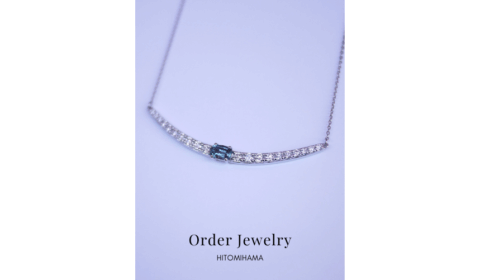 アレキサンドライトネックレス